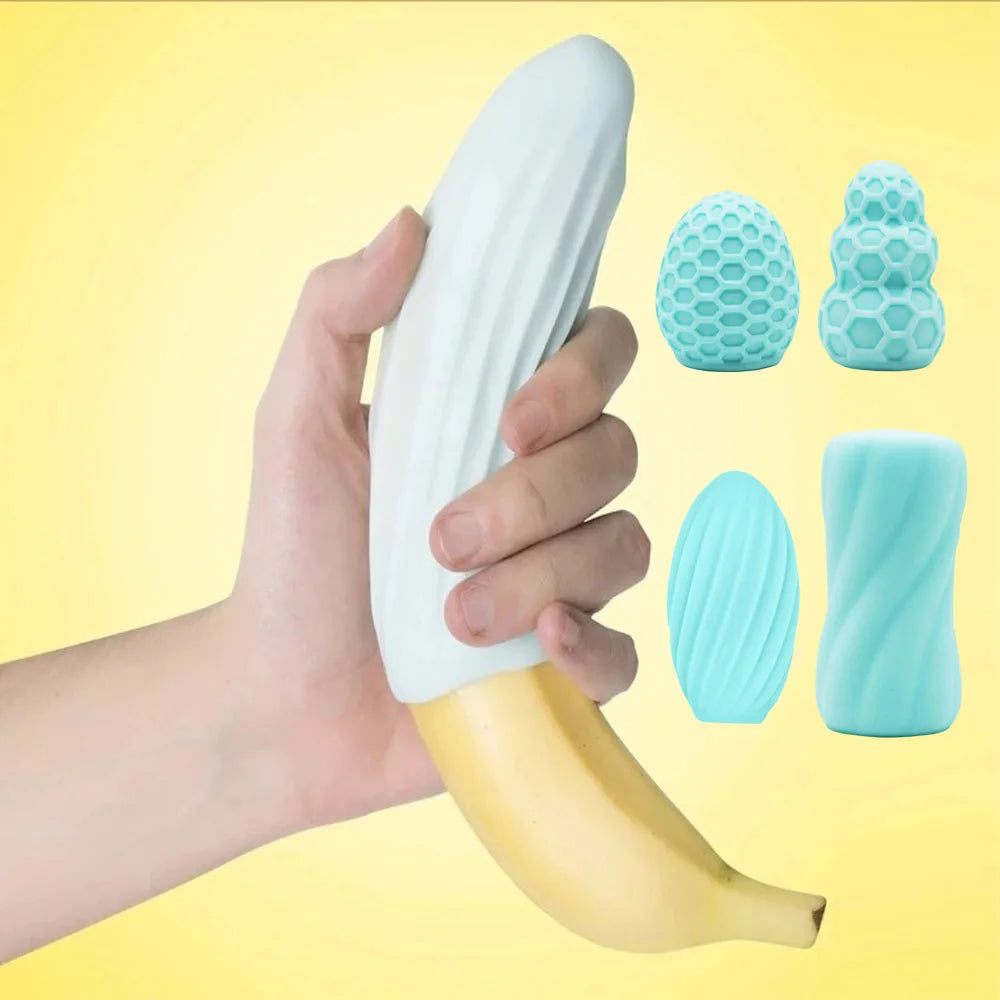 Male Masturbation Cup - Vagina Egg - Penis Massage Adult Toy For Men