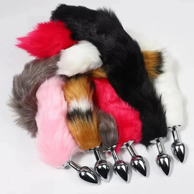 Anal Plug Sexy Fox Tail Butt Plug