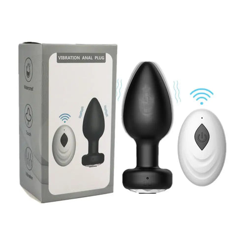 Anal Vibrator Bluetooth Butt Plug - APP and Remote Controlled Anal for Men or Women
