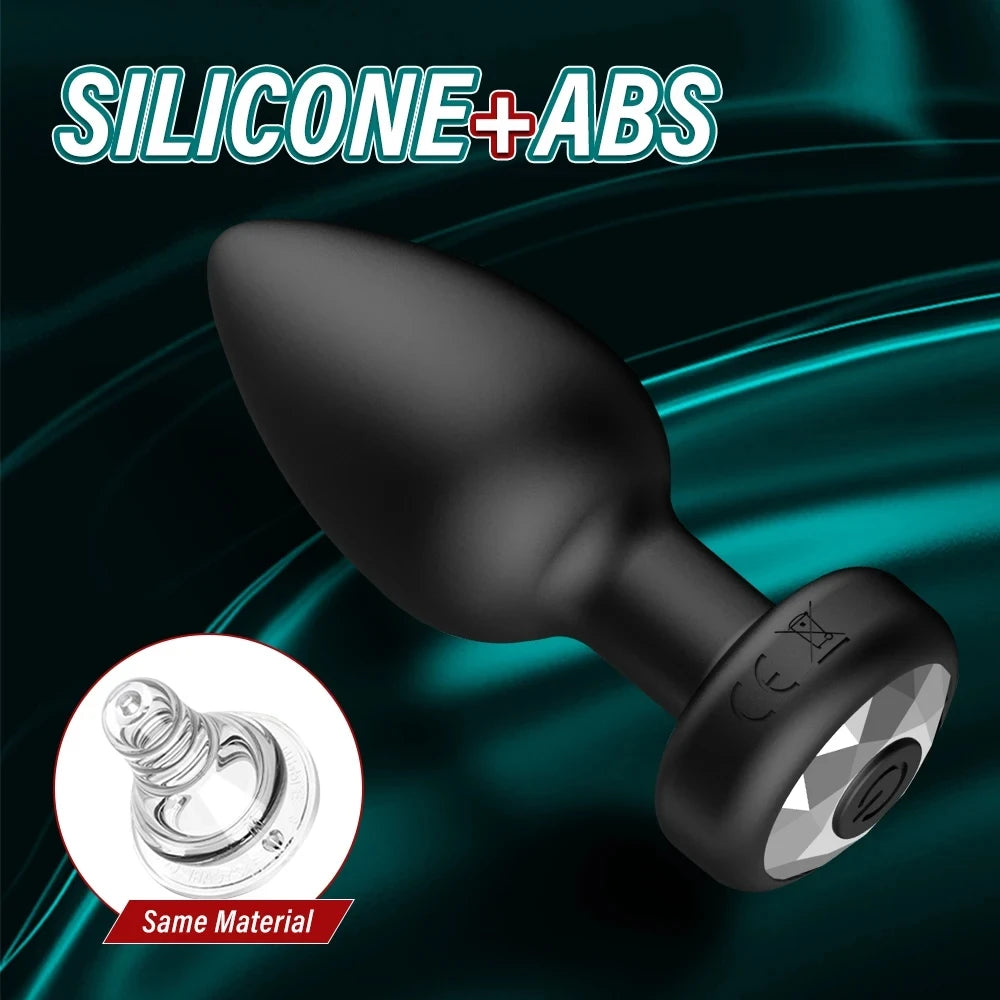 Anal Vibrator Bluetooth Butt Plug - APP and Remote Controlled Anal for Men or Women