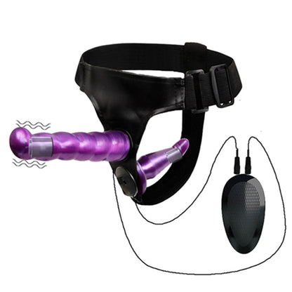 Harness Strap-On 2 Vibration Realistic Dildos Anal G-spot Stimulation