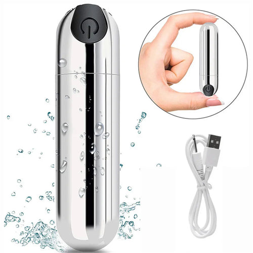 Wand Massager Jumping Egg Bullet Vibrator G-spot Nipple Clitoris