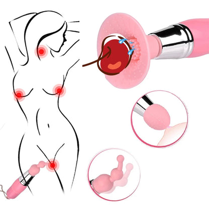 Women Nipple Sucker Clitoris Stimulato Vagina Breast Massager Sucking