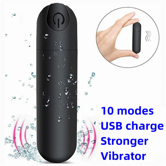 Wand Massager Jumping Egg Bullet Vibrator G-spot Nipple Clitoris