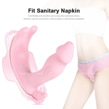 Remote Control Vibrator - Panties for Women Stimulate Clitoris, G-Spot and Vagina