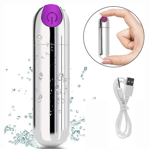 Wand Massager Jumping Egg Bullet Vibrator G-spot Nipple Clitoris