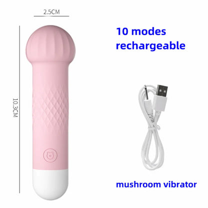 Wand Massager Jumping Egg Bullet Vibrator G-spot Nipple Clitoris